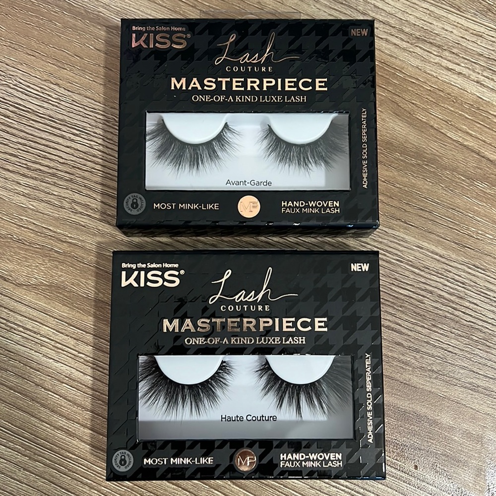 KISS Lash Couture Masterpiece, false lashes, faux mink lash
